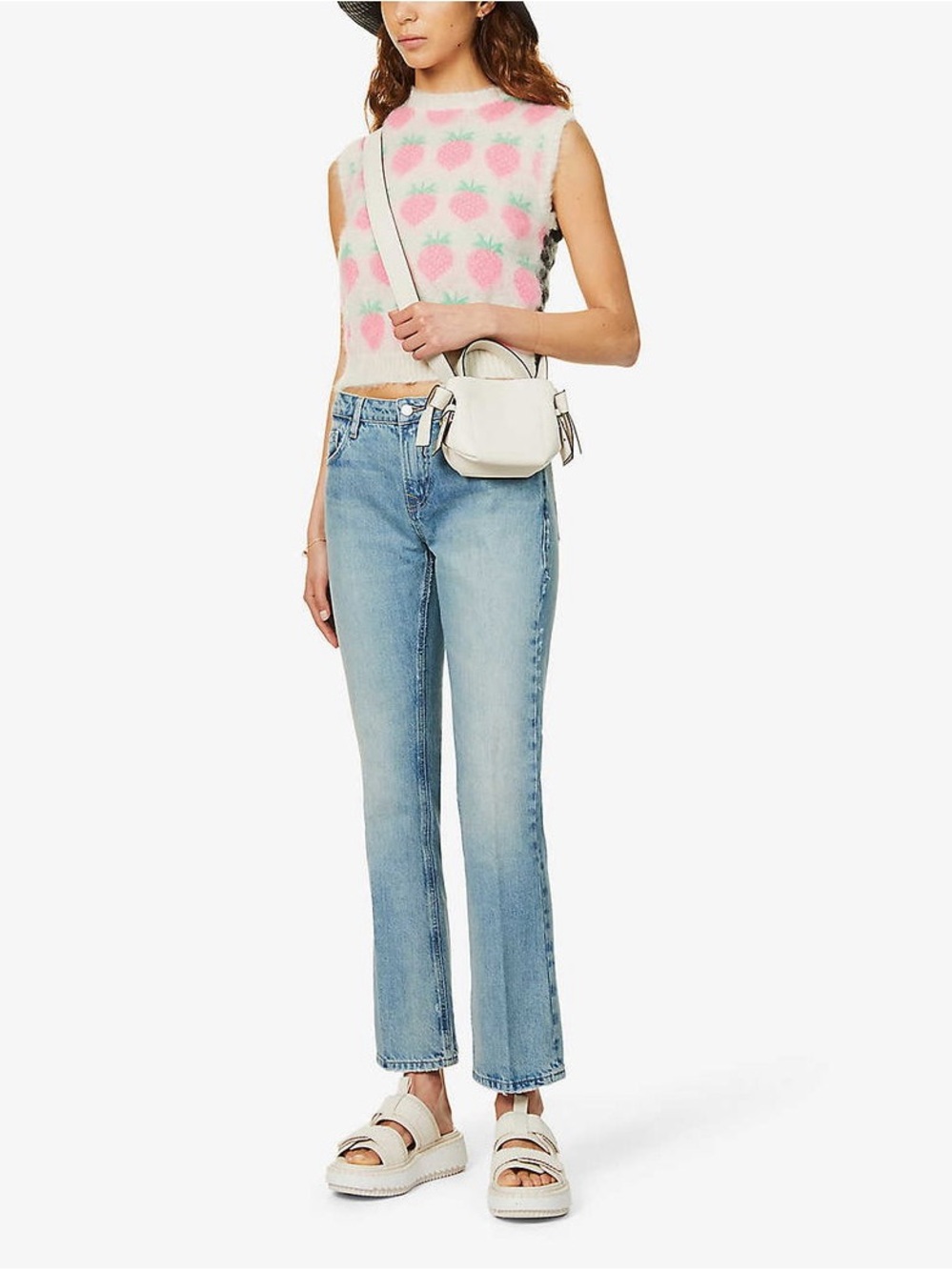 Frame The Low Boot Bootcut Low-Rise Jeans